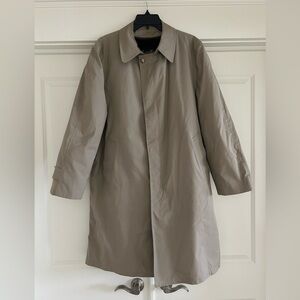 Vintage Clipper Mist Trench Coat All Weather Jacket by LondonTown Tan Men’s 42R